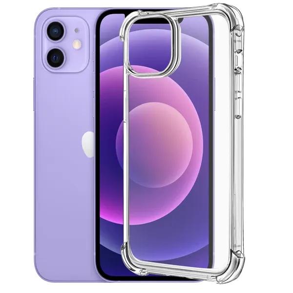 iPhone 12 Extra Tåligt Transparent Skal