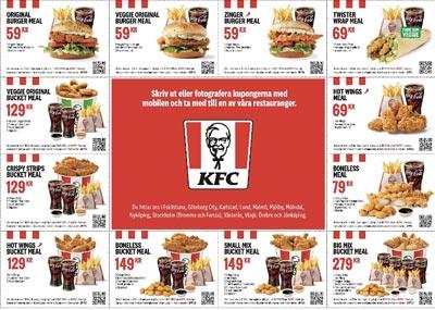KFC: kuponger