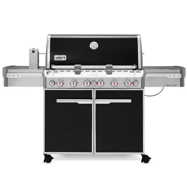 Summit® E-670 GBS Weber Gasolgrill Svart - AddeLundbergs