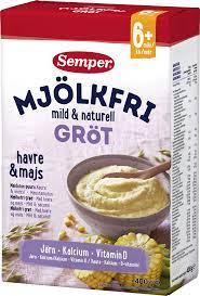 Gröt Mjölkfri - Semper