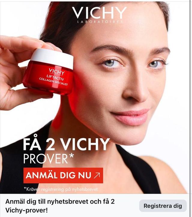 GRATIS prover från Vichy - Prenumerera på deras nyhetsbrev
