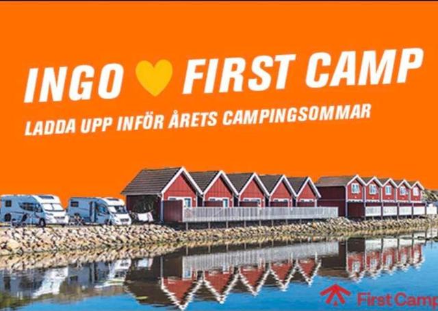 20% rabatt hos First Camp med Ingo