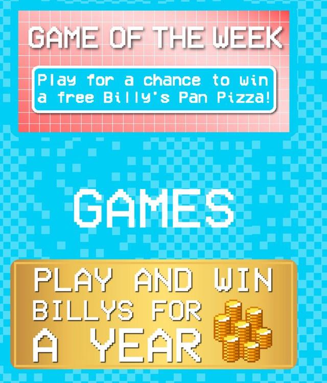 Få chansen att vinna en gratis Billy's Pan Pizza
