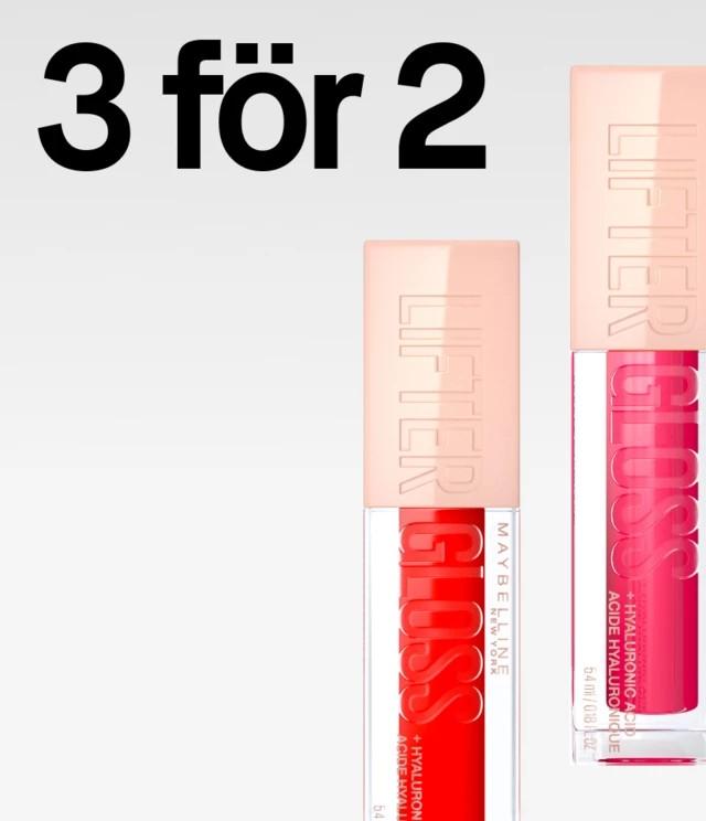 3 för 2 på Maybelline
