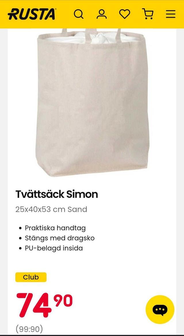 Simon Tvättsäck i Slitstark Design
