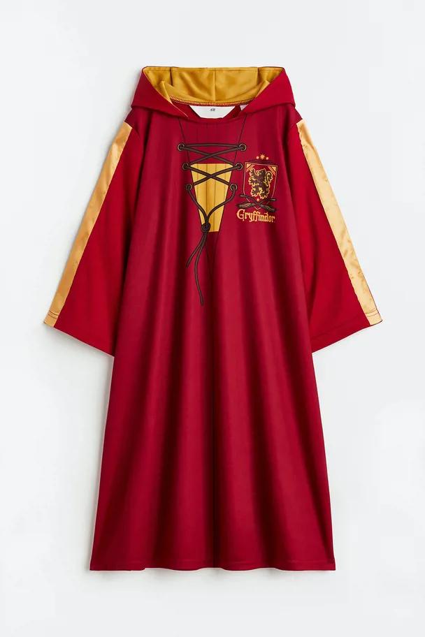 Maskeradcape Röd/Harry Potter - Afound