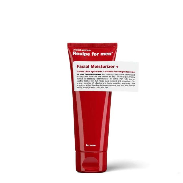 Recipe for men - få en moisturizer som gåva!