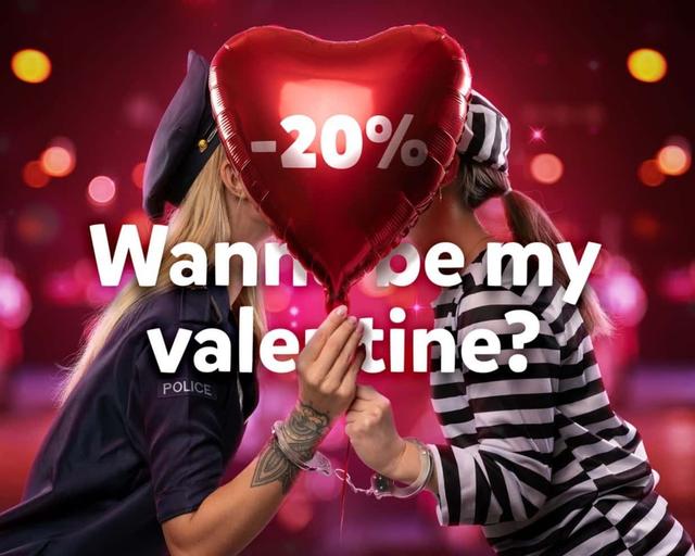 Partykungen - 20 % på Alla hjärtans dag!