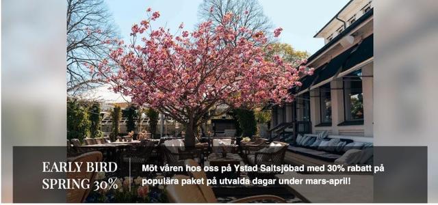 Ystad Saltsjöbad - 30% rabatt på populära paket
