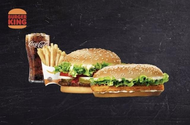 46% på plusmeny hos Burger King i Kungsbacka och Delsjömotet