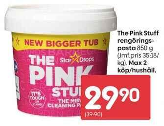 Rabatt på The Pink Stuff Rengöringspasta hos Rusta