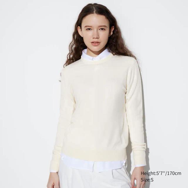 Uniqlo Extra Fine Merino Crewneck Sweater