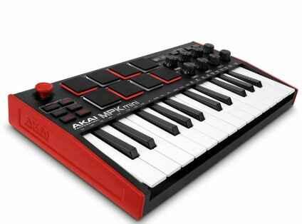 AKAI Professional MPK Mini Mk3 - MIDI-keyboard med 25 tangenter och 8 pads