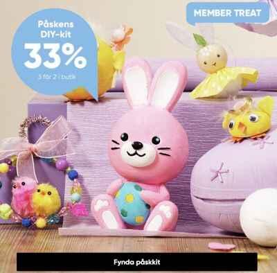 33% på påskens DIY-kit - Panduro