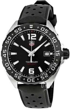 TAG Heuer Formula 1 Svart Gummi Ø41 mm