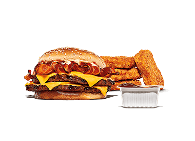 Burger King Bacon King + 4 Nuggets + 1 Dip för 99kr