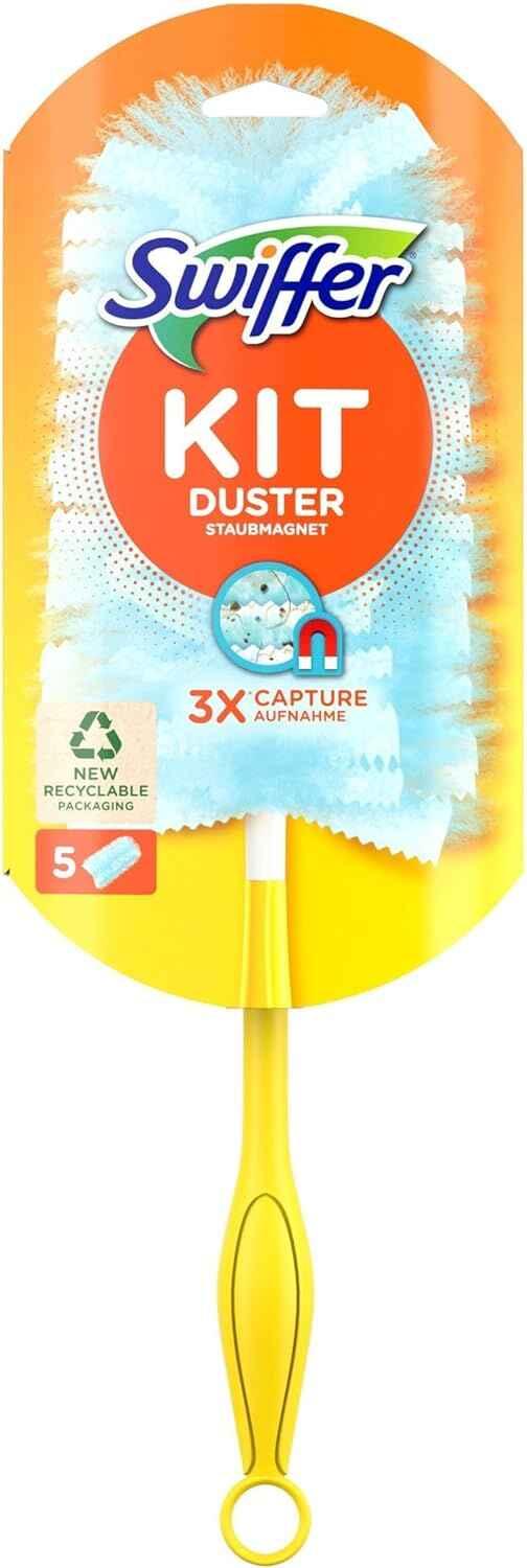Swiffer Duster Startset - Handtag & 5 Refiller