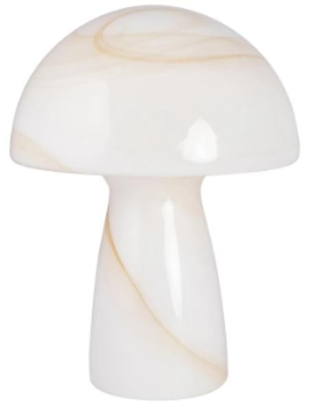 Elegant Beige Fungo bordslampa