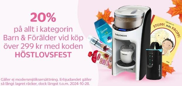 Apotea - 20% på allt för föräldrar & barn