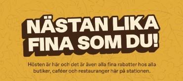 Studentrabatter och erbjudanden på Stockholms Centralstation