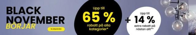 Upp till 65 % rabatt på Lamp24