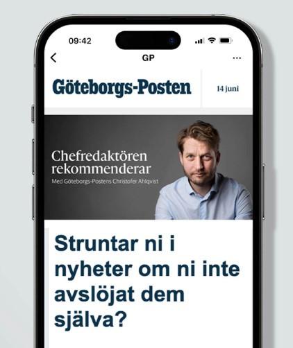 Göteborgs-Posten - 1 månad för 1 kr