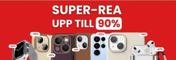 Rea up till 90% på skal Shoppa Tillbehör till Förmånliga Priser