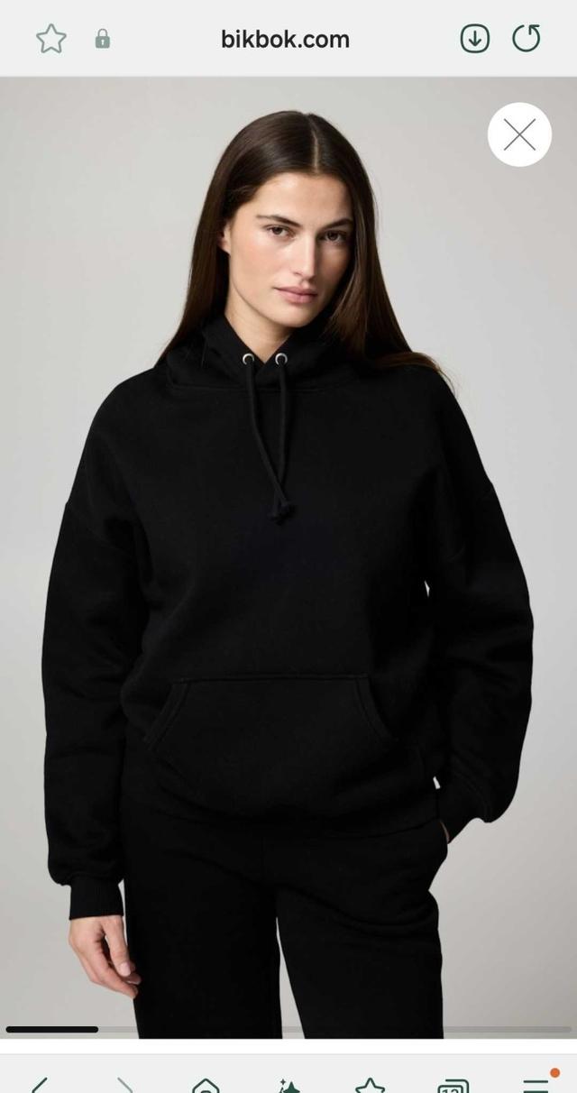 Women's Svart Mega Hoodie from Bik Bok
