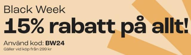 Bokus - 15% på allt vid köp över 299 kr