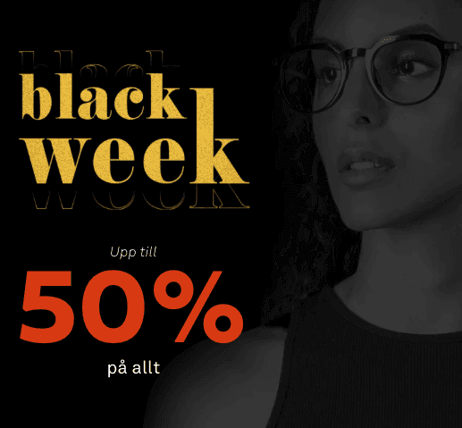 Black Week - upp till 50 %