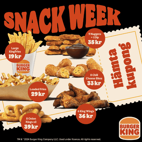 Snack Week med rabattkuponger