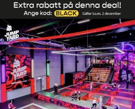 Entré till JumpYard med 10, 20 eller 30 besök
