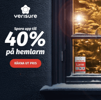 Upp till 40 % rabatt på hemlarm