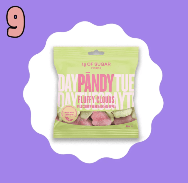 Lucka 9: 100 % cashback på Pändy Fluffy Clouds hos Rabble