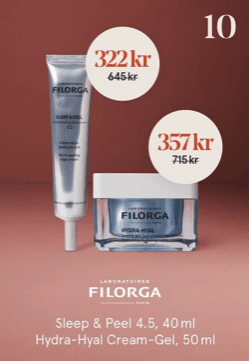 Lucka 10: 50 % på utvalda Filorga-produkter hos Åhléns