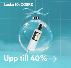 Lucka 10: Upp till 40 % rabatt på COSRX hos Apohem