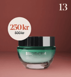 Lucka 13: 50 % på Biotherm Aquasource dagcreme hos Åhléns