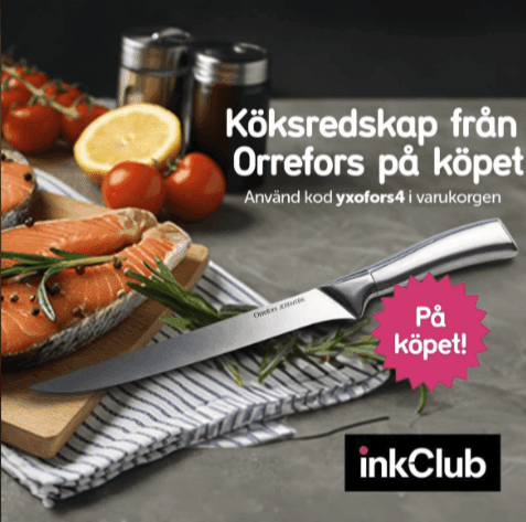 Handla för 299 kr + frakt hos inkClub - få köksredskap