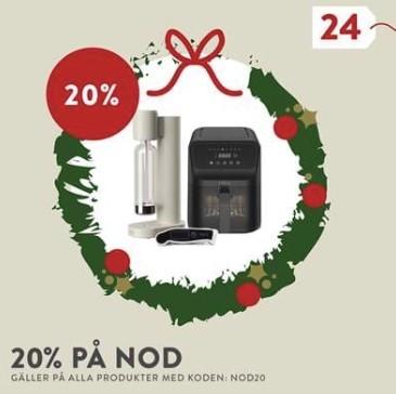 Lucka 24 - 20% rabatt på NOD
