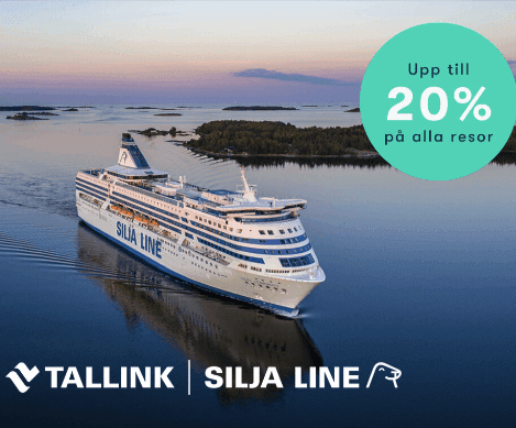 Upp till 20 % på din minisemester med Tallink Silja Line