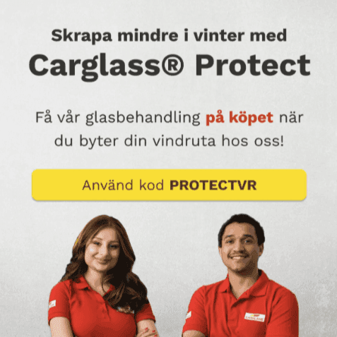 Få glasbehandling på köpet när du byter vindruta
