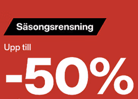 Säsongsrensning: upp till 50 % rabatt på XXL