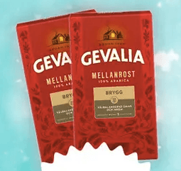 Gevalia Mellanrost 2 st 450 g för 75 kr på Dollarstore