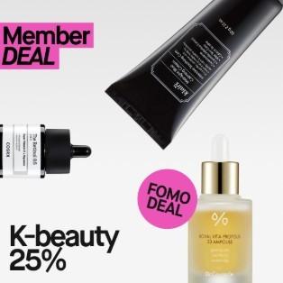 KICKS - spara 25% på K-Beauty favoriter!