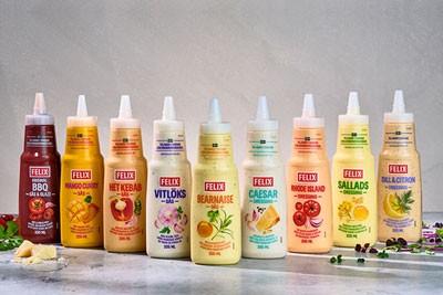 10 kr rabatt på Felix nya såser & dressingar