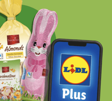 Samla stämplar när du handlar varor från Favorina hos Lidl