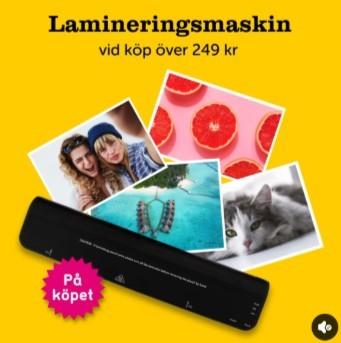 inkClub - få en lamineringsmaskin på köpet!