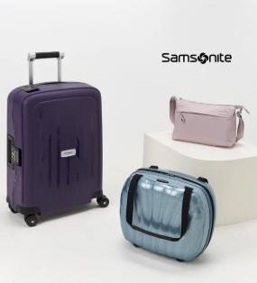 Upp till 75% på resväskor från Samsonite