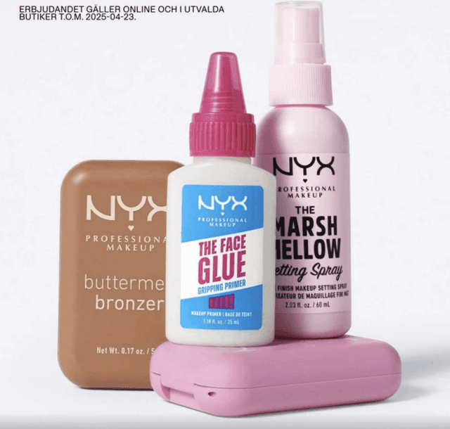 30 % rabatt på NYX Professional hos H&M
