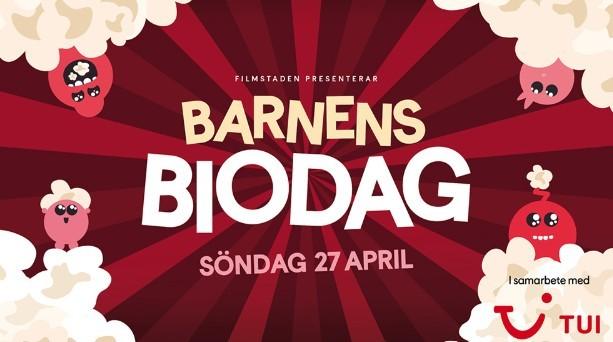 Barnens Biodag 27 april - halva priset på barnfilmer